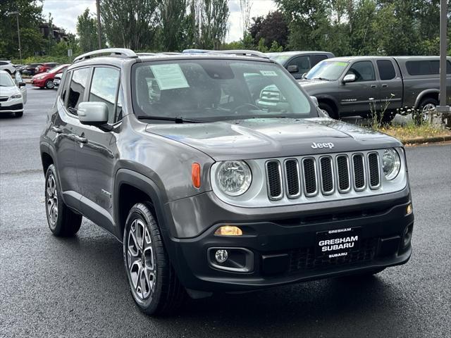 used 2017 Jeep Renegade car, priced at $14,044