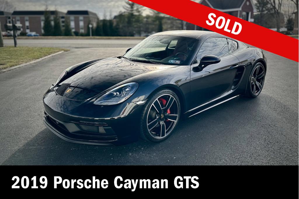 used 2019 Porsche 718 Cayman car, priced at $85,000