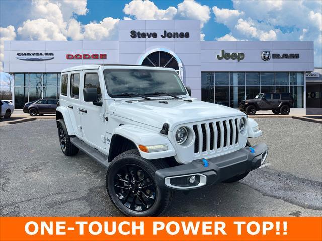 used 2023 Jeep Wrangler 4xe car, priced at $54,418