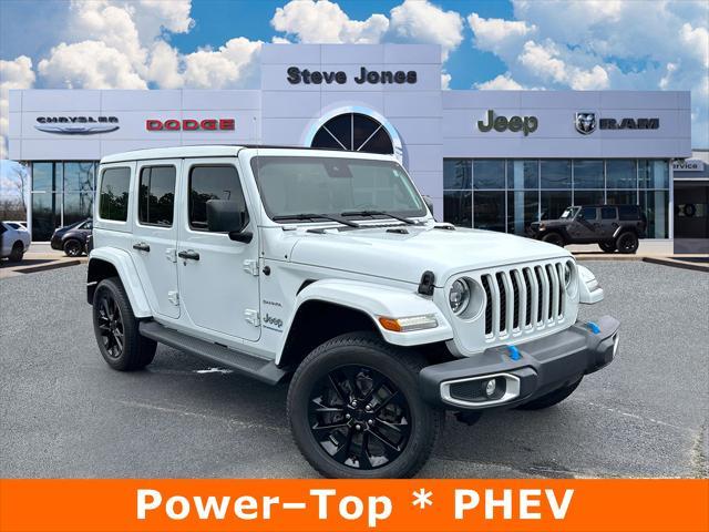used 2023 Jeep Wrangler 4xe car, priced at $54,418