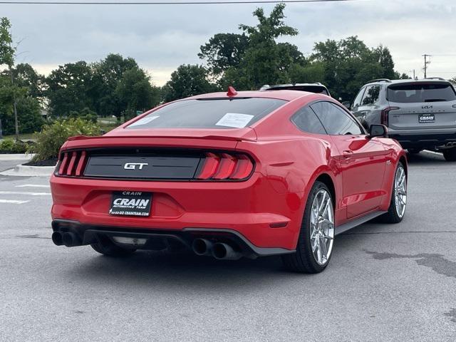 used 2021 Ford Mustang car, priced at $32,000