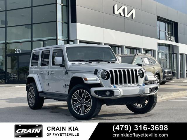used 2022 Jeep Wrangler Unlimited 4xe car, priced at $35,995