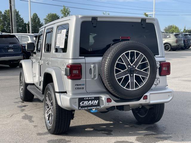 used 2022 Jeep Wrangler Unlimited 4xe car, priced at $31,490