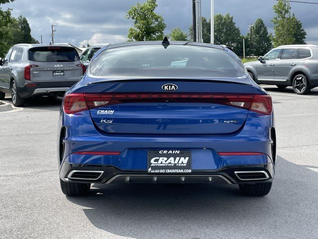 used 2021 Kia K5 car, priced at $22,500