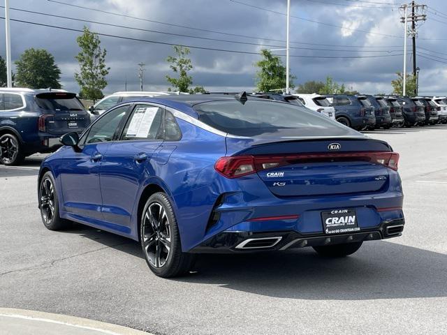 used 2021 Kia K5 car, priced at $22,500