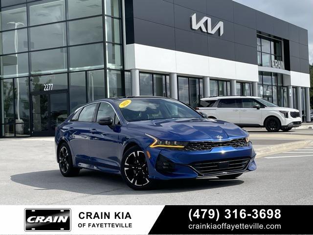 used 2021 Kia K5 car, priced at $22,500