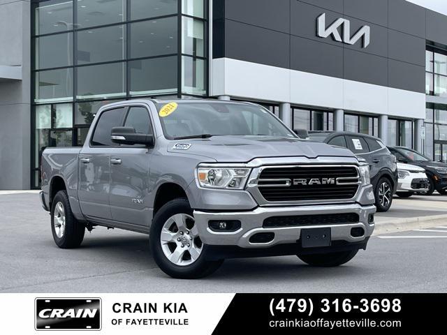 used 2021 Ram 1500 car, priced at $33,000