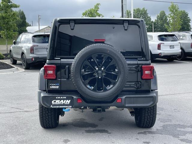 used 2022 Jeep Wrangler Unlimited 4xe car, priced at $29,750