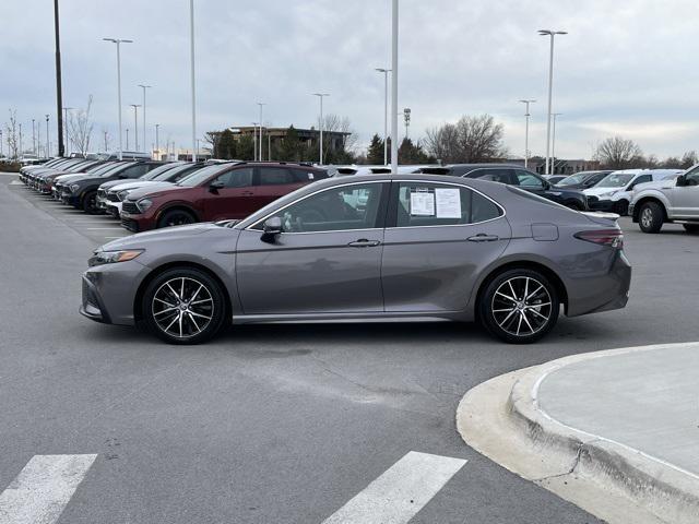 used 2021 Toyota Camry car, priced at $24,213