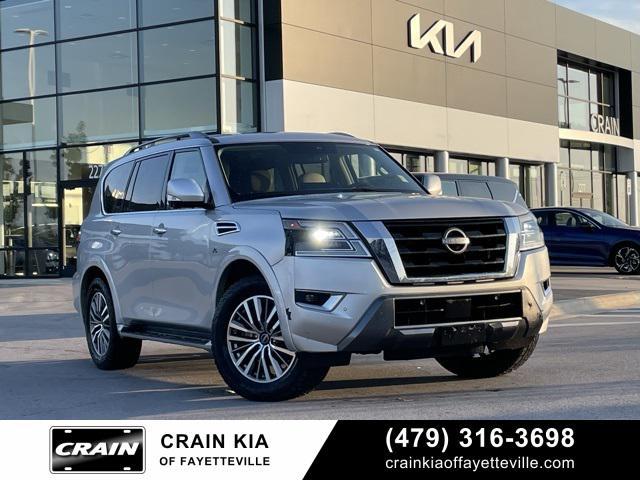 used 2021 Nissan Armada car, priced at $24,990