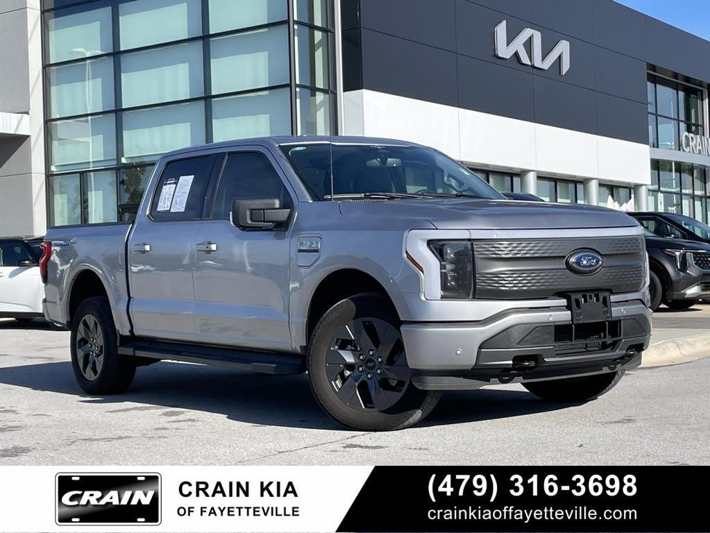 used 2023 Ford F-150 Lightning car, priced at $38,990