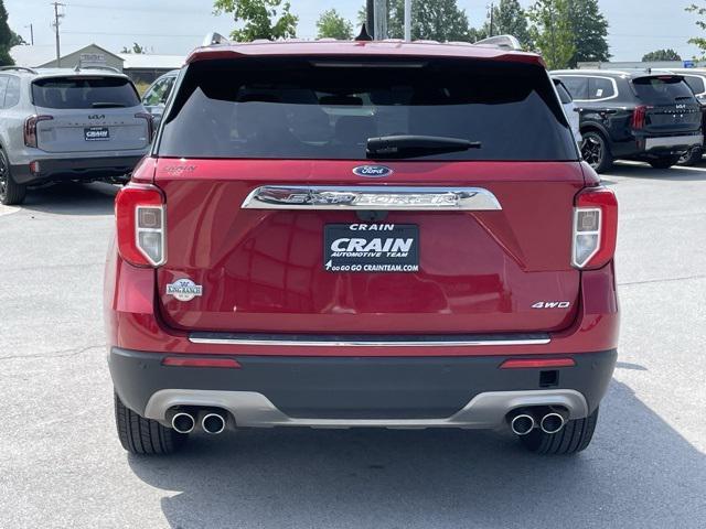 used 2022 Ford Explorer car, priced at $37,500