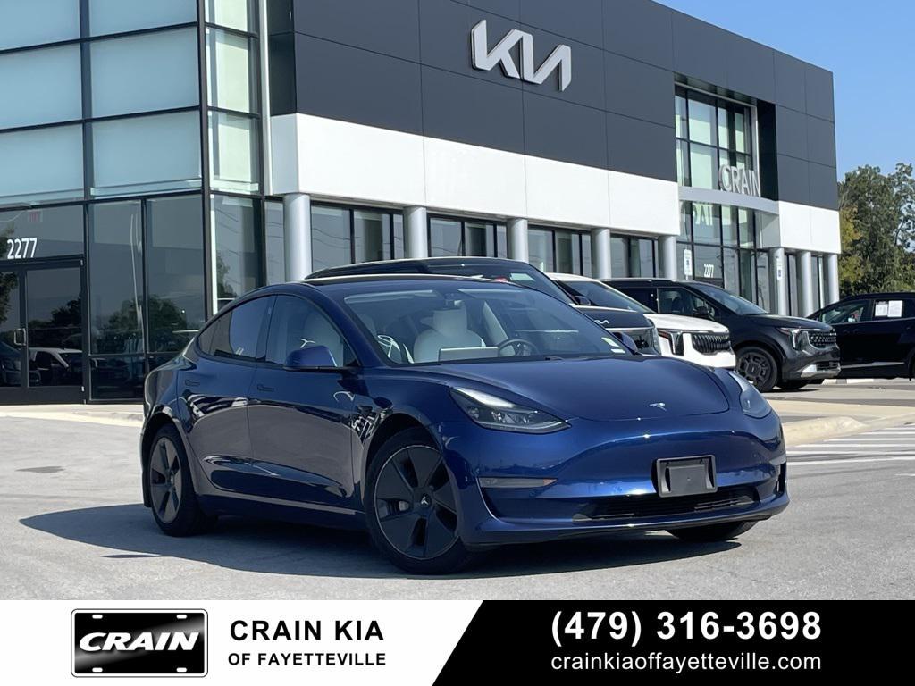used 2021 Tesla Model 3 car, priced at $19,490
