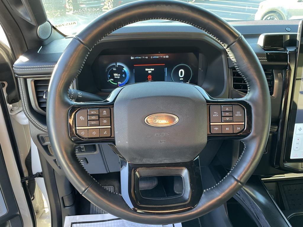 used 2023 Ford F-150 Lightning car, priced at $54,590