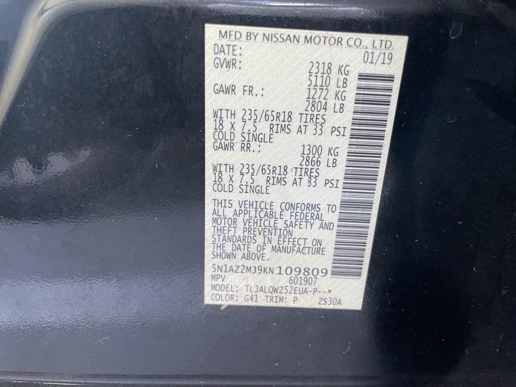 used 2019 Nissan Murano car, priced at $19,490