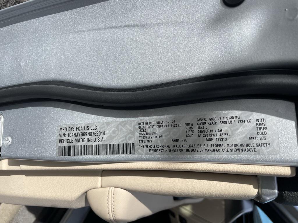 used 2022 Jeep Grand Cherokee 4xe car, priced at $25,990