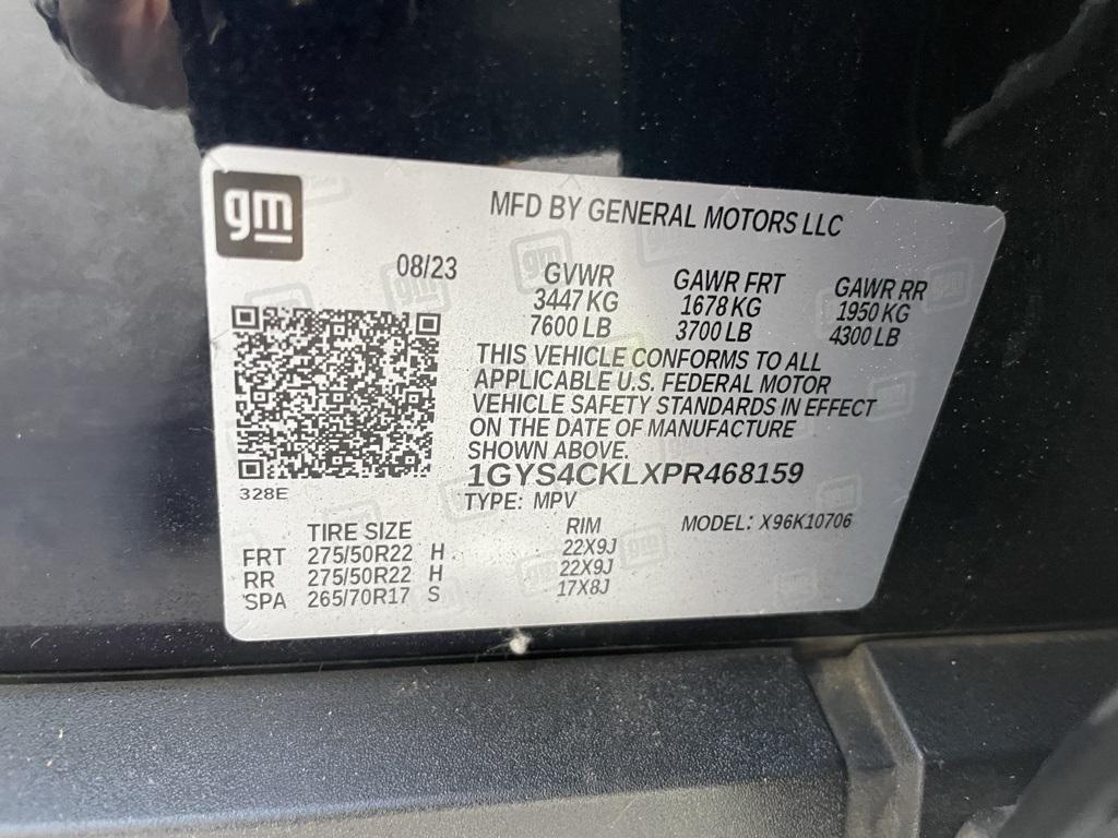used 2023 Cadillac Escalade car, priced at $65,590