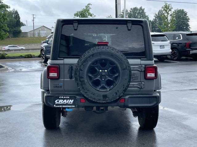 used 2023 Jeep Wrangler 4xe car, priced at $29,255