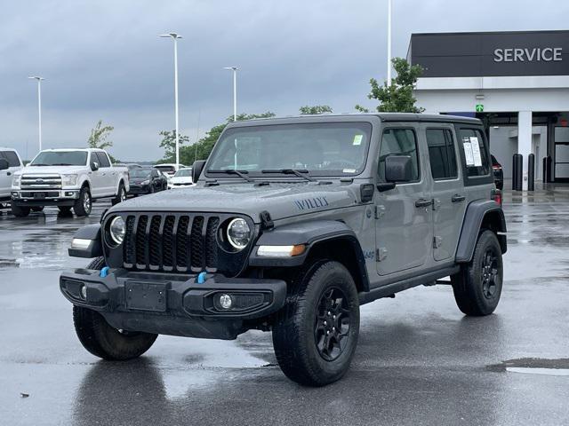 used 2023 Jeep Wrangler 4xe car, priced at $29,255