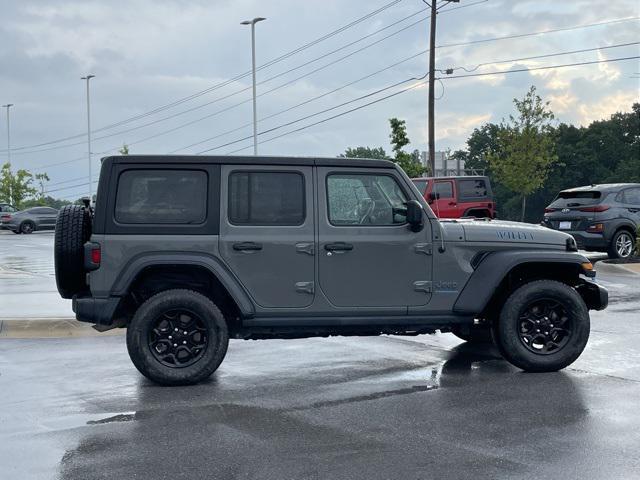 used 2023 Jeep Wrangler 4xe car, priced at $29,255