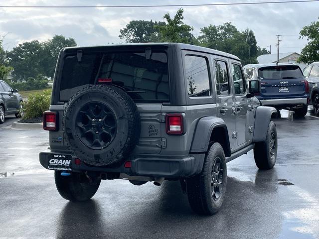 used 2023 Jeep Wrangler 4xe car, priced at $29,255
