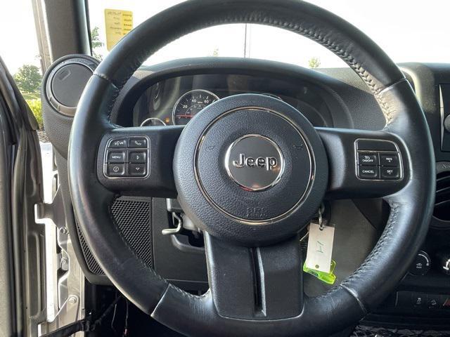 used 2017 Jeep Wrangler Unlimited car, priced at $19,750