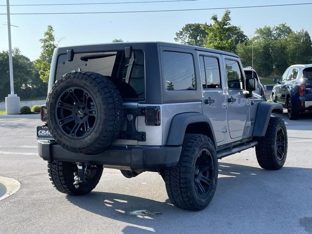 used 2017 Jeep Wrangler Unlimited car, priced at $19,750
