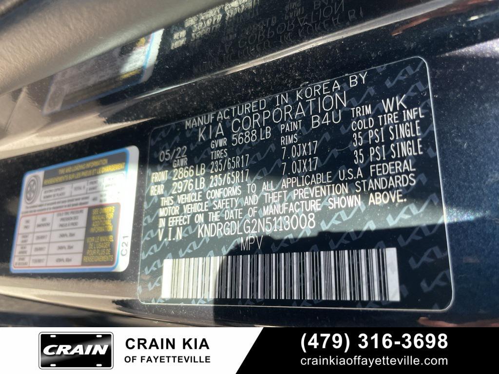 used 2022 Kia Sorento Hybrid car, priced at $27,990