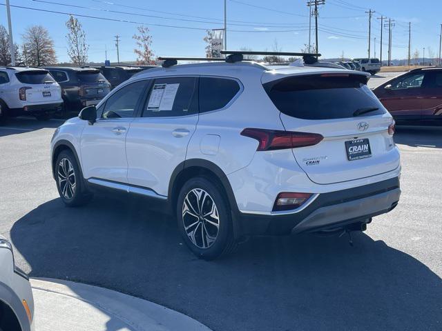 used 2019 Hyundai Santa Fe car, priced at $17,635