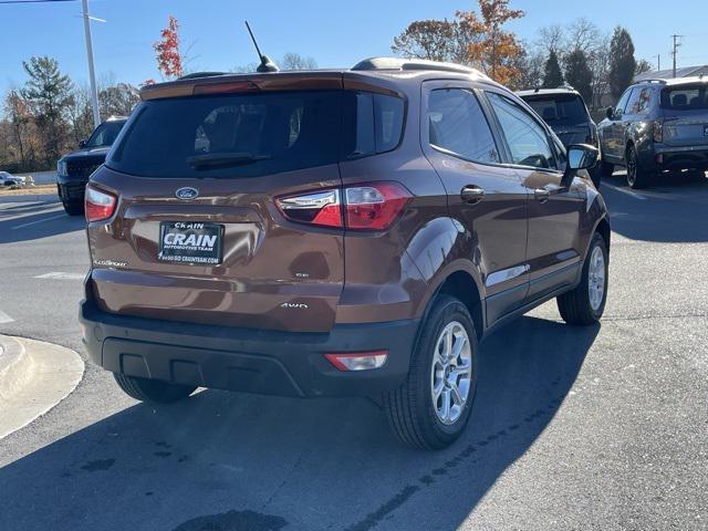 used 2018 Ford EcoSport car, priced at $10,515