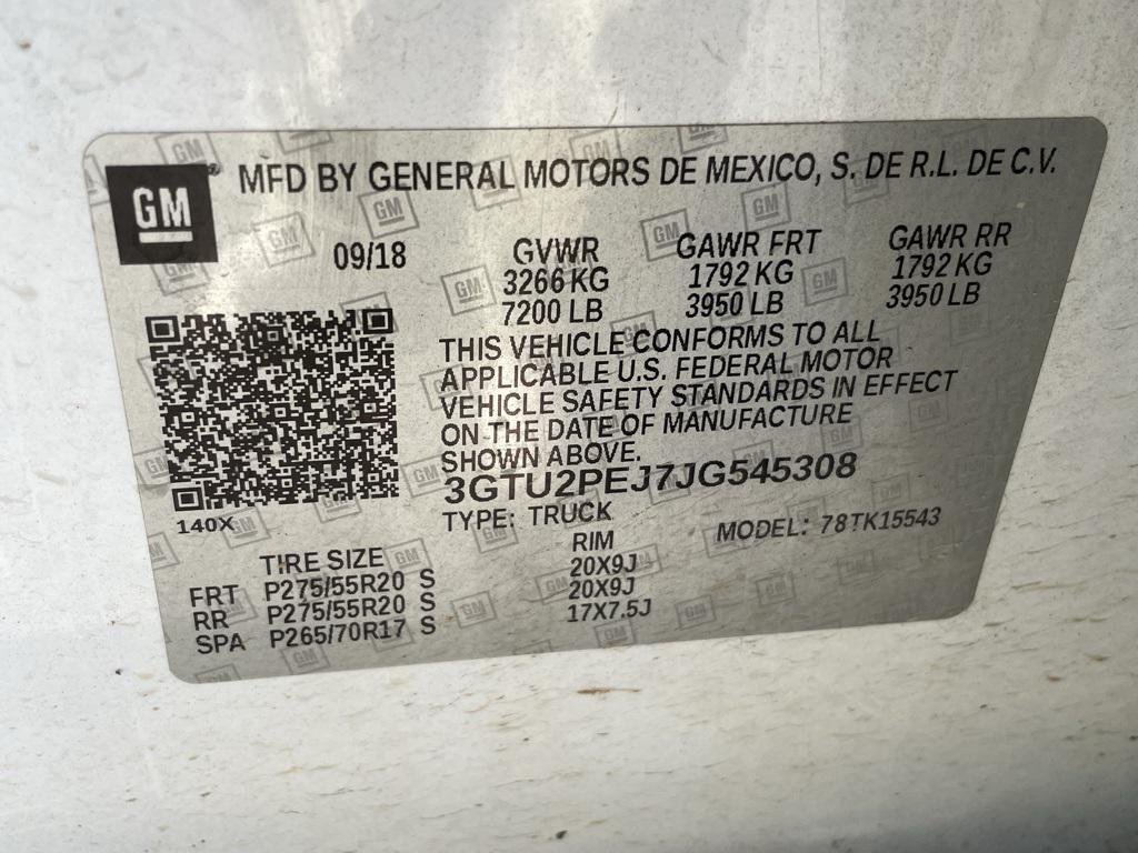 used 2018 GMC Sierra 1500 car, priced at $33,590