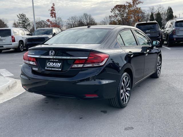 used 2015 Honda Civic car, priced at $14,000