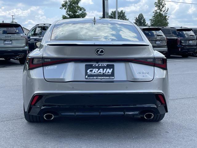 used 2023 Lexus IS 350 car, priced at $44,790