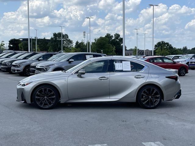 used 2023 Lexus IS 350 car, priced at $44,790