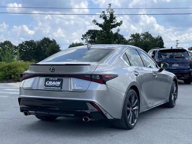 used 2023 Lexus IS 350 car, priced at $44,790