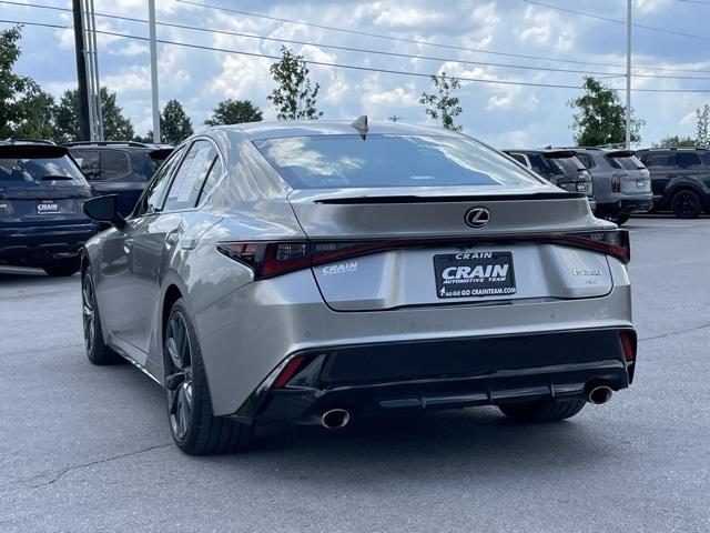 used 2023 Lexus IS 350 car, priced at $44,790