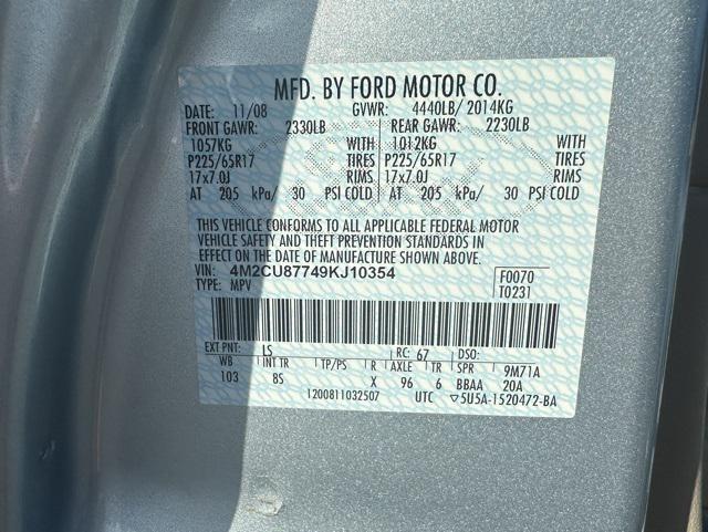 used 2009 Mercury Mariner car, priced at $11,991