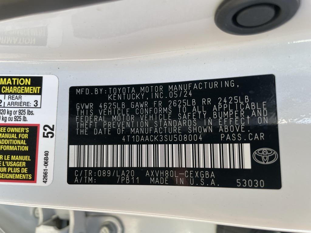 used 2025 Toyota Camry car, priced at $27,990