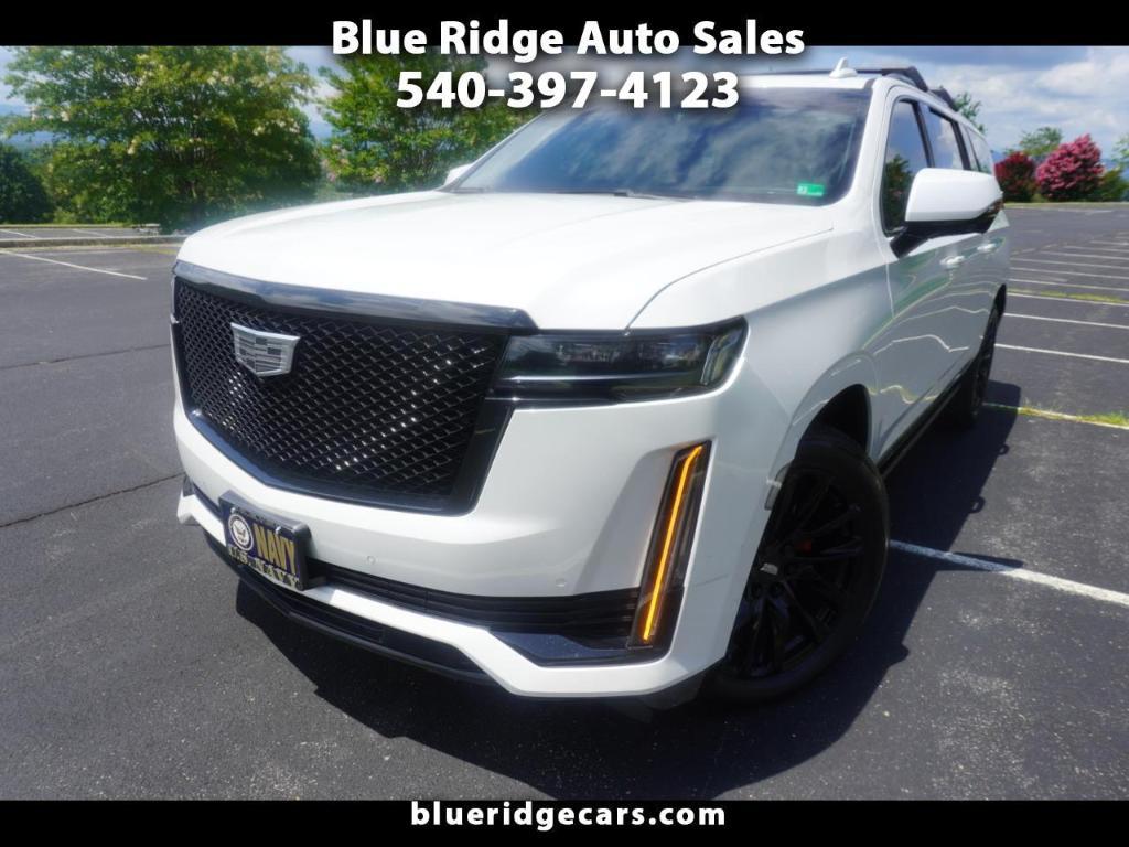 used 2021 Cadillac Escalade ESV car, priced at $69,995