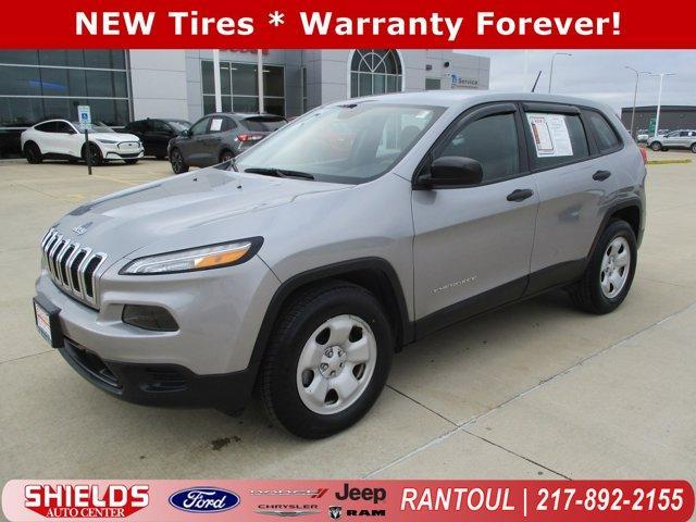 used 2017 Jeep Cherokee car, priced at $18,602