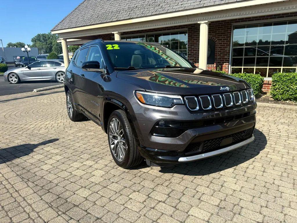 used 2022 Jeep Compass car, priced at $24,987