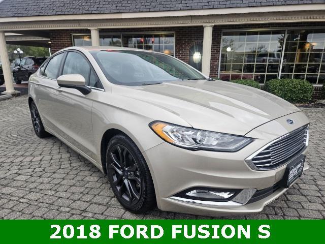 used 2018 Ford Fusion car, priced at $15,871