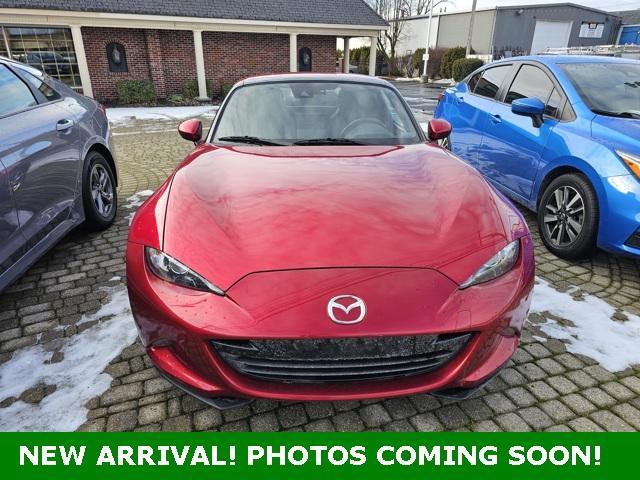 used 2021 Mazda MX-5 Miata RF car, priced at $23,499