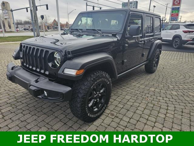 used 2021 Jeep Wrangler car, priced at $31,491