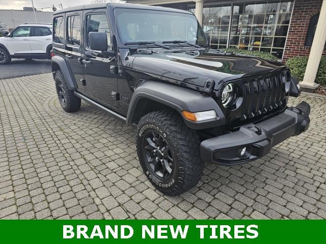 used 2021 Jeep Wrangler car, priced at $31,491