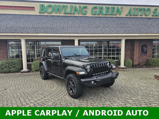 used 2021 Jeep Wrangler car, priced at $31,491