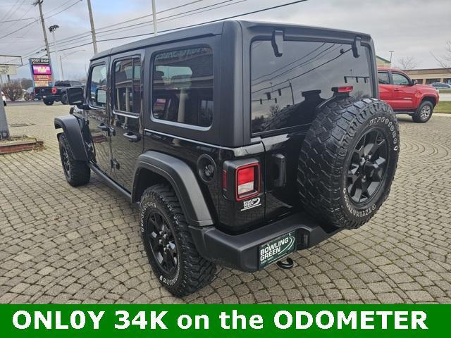 used 2021 Jeep Wrangler car, priced at $31,491