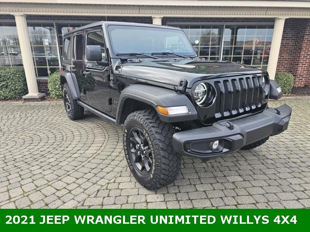 used 2021 Jeep Wrangler car, priced at $31,491