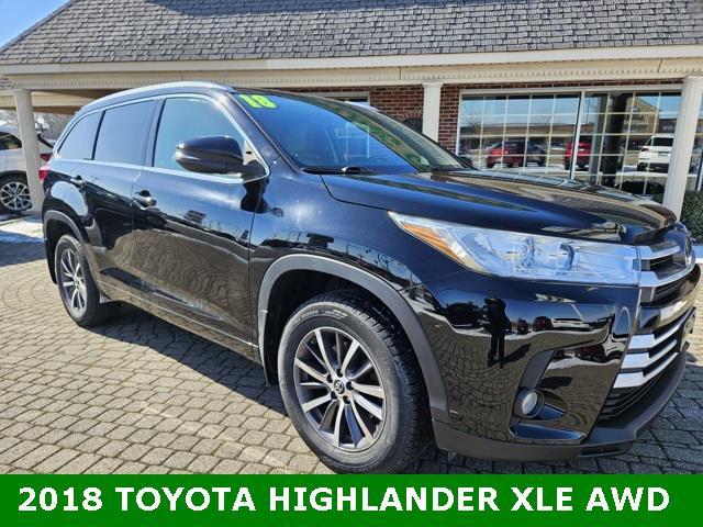 used 2018 Toyota Highlander car, priced at $23,987