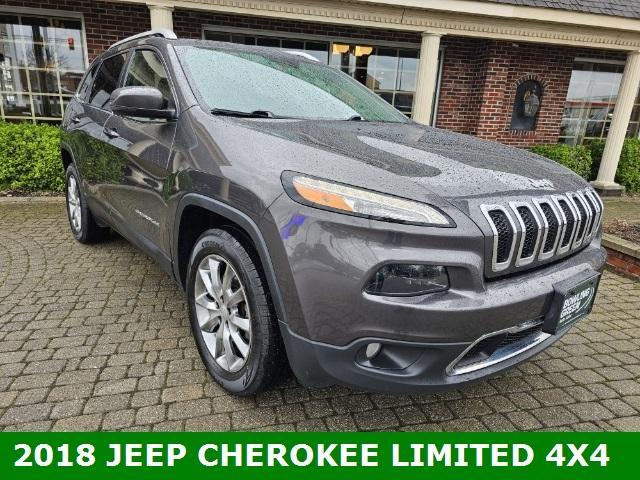used 2018 Jeep Cherokee car, priced at $22,651
